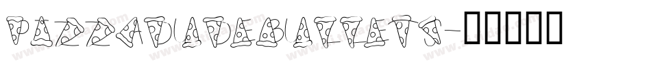 PIZZADUDEBULLETS字体转换