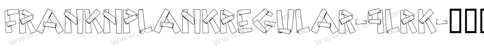 FrankNPlankRegular-9lRK字体转换