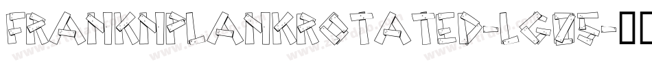 FrankNPlankRotated-Lg05字体转换