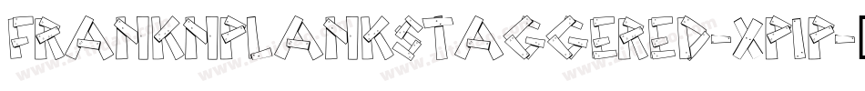 FrankNPlankStaggered-Xp1P字体转换