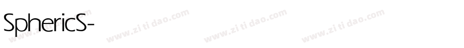 SphericS字体转换