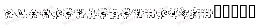 PuzzlePieces-ld8y字体转换