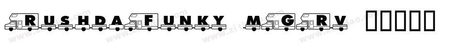 RushdaFunky-mGRv字体转换