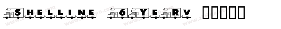 Shelline-6YeRv字体转换