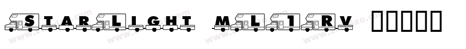 StarLight-mL1Rv字体转换