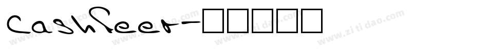 Cashfeer字体转换