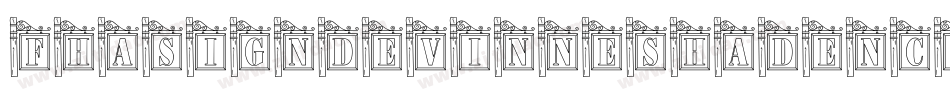 FhaSignDevinneShadenc-XPLd字体转换