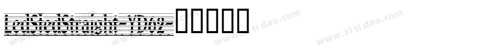 LedSledStraight-YD62字体转换