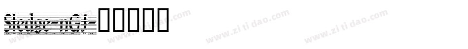 Sledge-nGJ字体转换