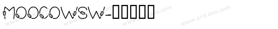 MOOCOWSW字体转换