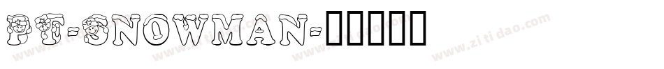 PF-Snowman字体转换