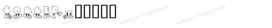Soccer字体转换