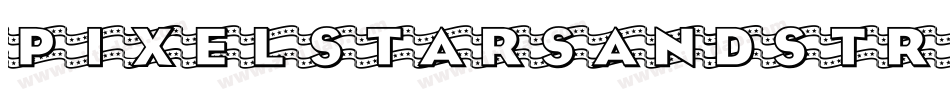 PixelstarsAndStripesRegular-jWOO字体转换