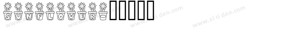 Sunflower字体转换