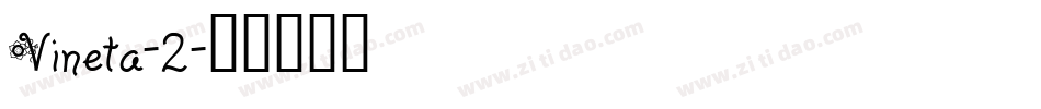 Vineta-2字体转换