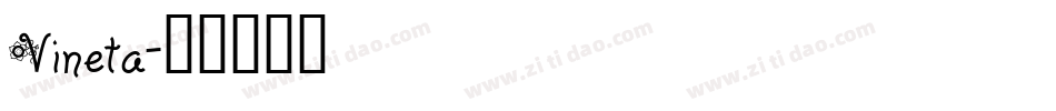 Vineta字体转换