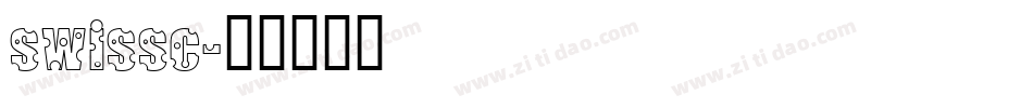 swissc字体转换