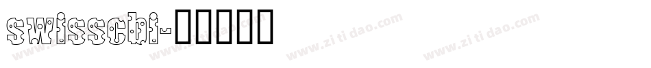 swisscbi字体转换