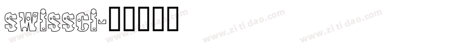swissci字体转换
