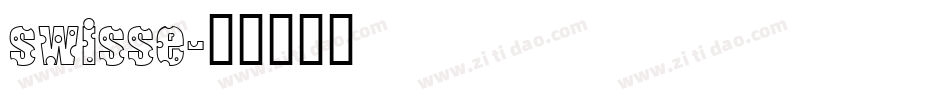 swisse字体转换