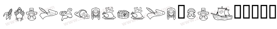 Thanksgiving-Day-1字体转换