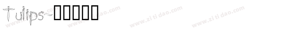 Tulips字体转换