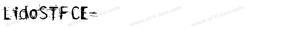 LidoSTFCE字体转换