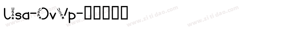 Usa-OvVp字体转换
