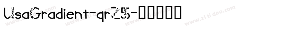 UsaGradient-qrZ5字体转换