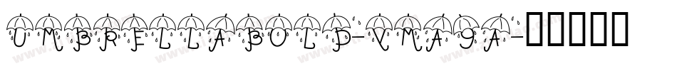 UmbrellaBold-vmA9A字体转换