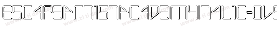 EscapeArtistAcademyItalic-OVGYP字体转换