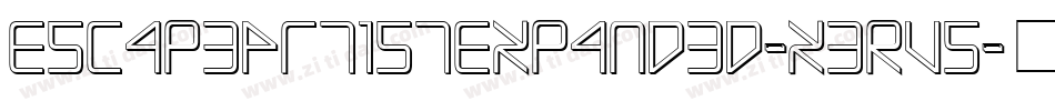 EscapeArtistExpanded-x3Rv5字体转换