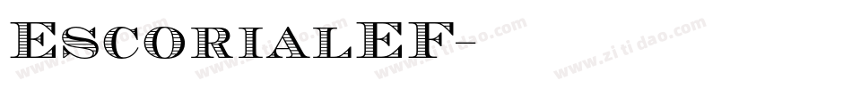 EscorialEF字体转换