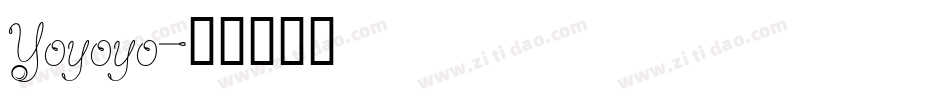 Yoyoyo字体转换