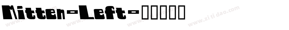Mitten-Left字体转换