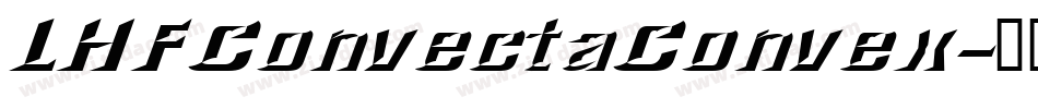 LHFConvectaConvex字体转换