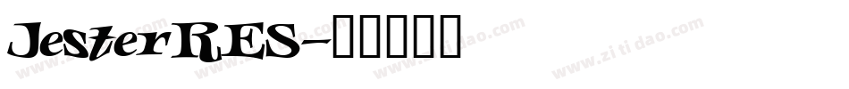 JesterRES字体转换