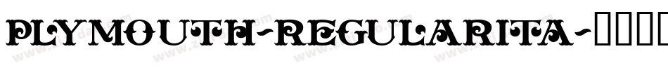 Plymouth-RegularIta字体转换