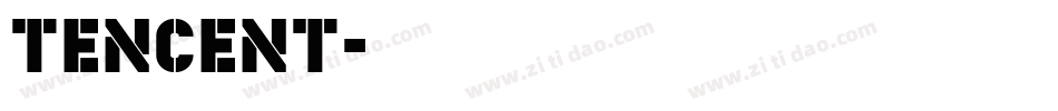 tencent字体转换