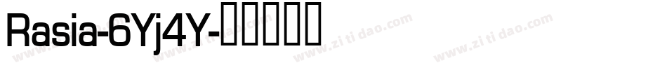 Rasia-6Yj4Y字体转换