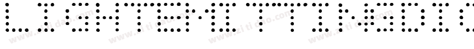 LightEmittingDiodes字体转换