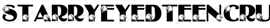 StarryEyedTeenCrushRegular-1jyv字体转换