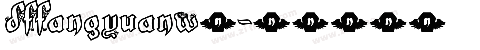 DFFangYuanW7字体转换