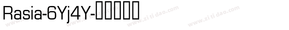 Rasia-6Yj4Y字体转换