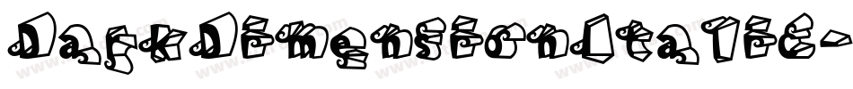 DarkDimensionItalic-rX6A字体转换