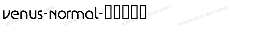 Venus-Normal字体转换