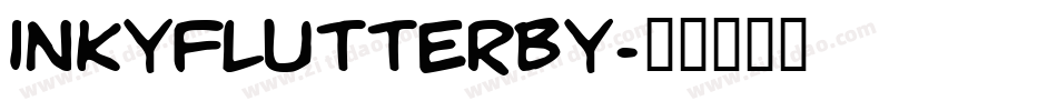 inkyflutterby字体转换