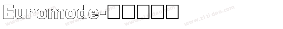 Euromode字体转换