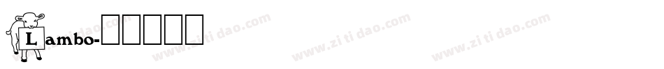 Lambo字体转换