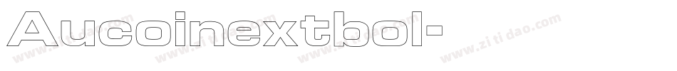 Aucoinextbol字体转换